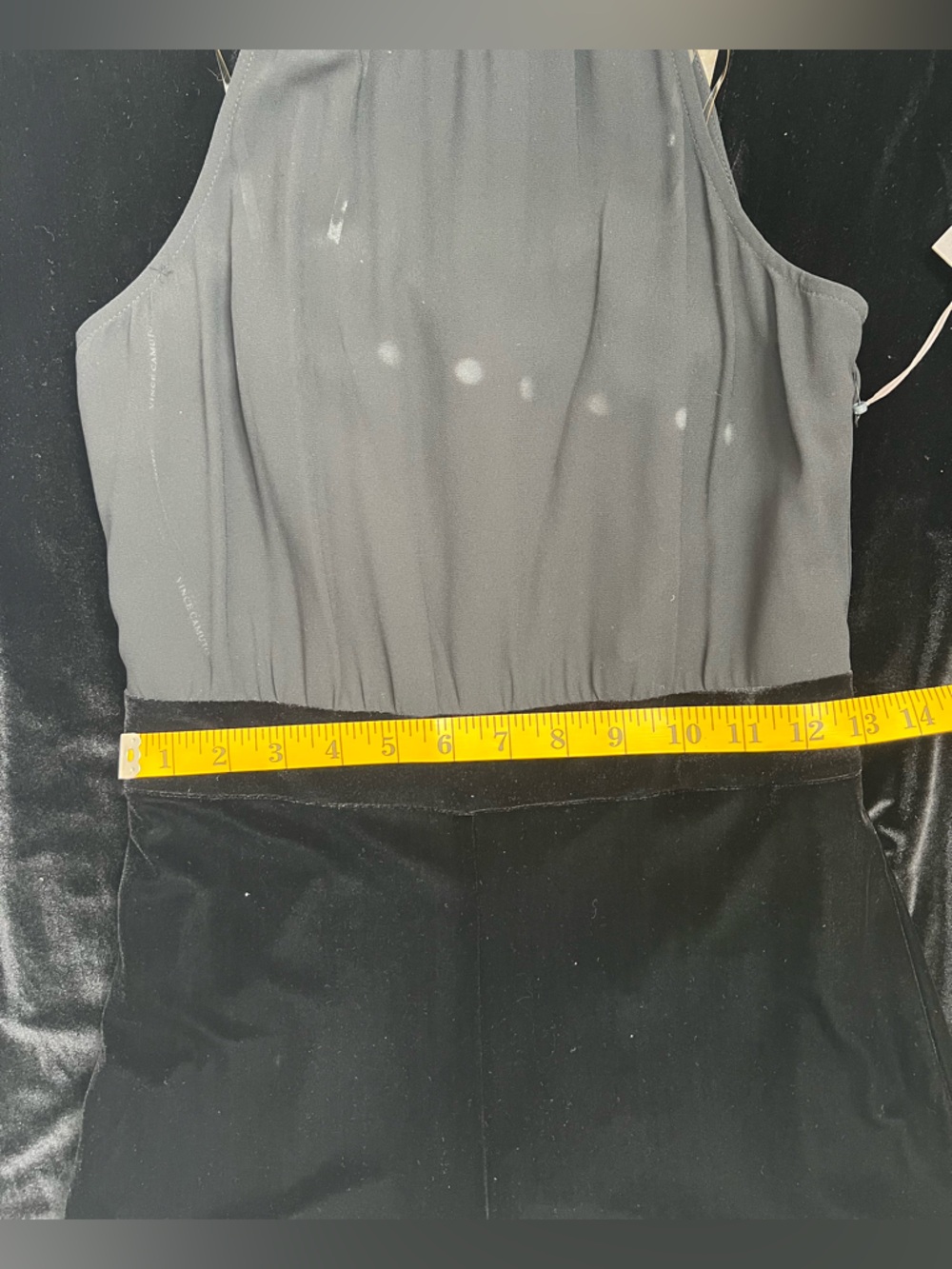 Vince Camuto Black Halter Neck Jumpsuit - Picture 6 of 10